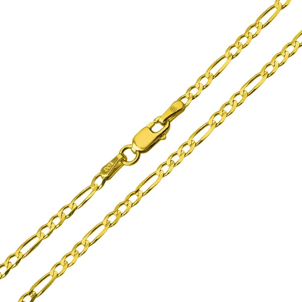 14k Two Tone Gold Interlocking Heart Infinity Love Symbol Pendant with Rolo Cable, Cuban Curb, or Figaro Chain Necklace