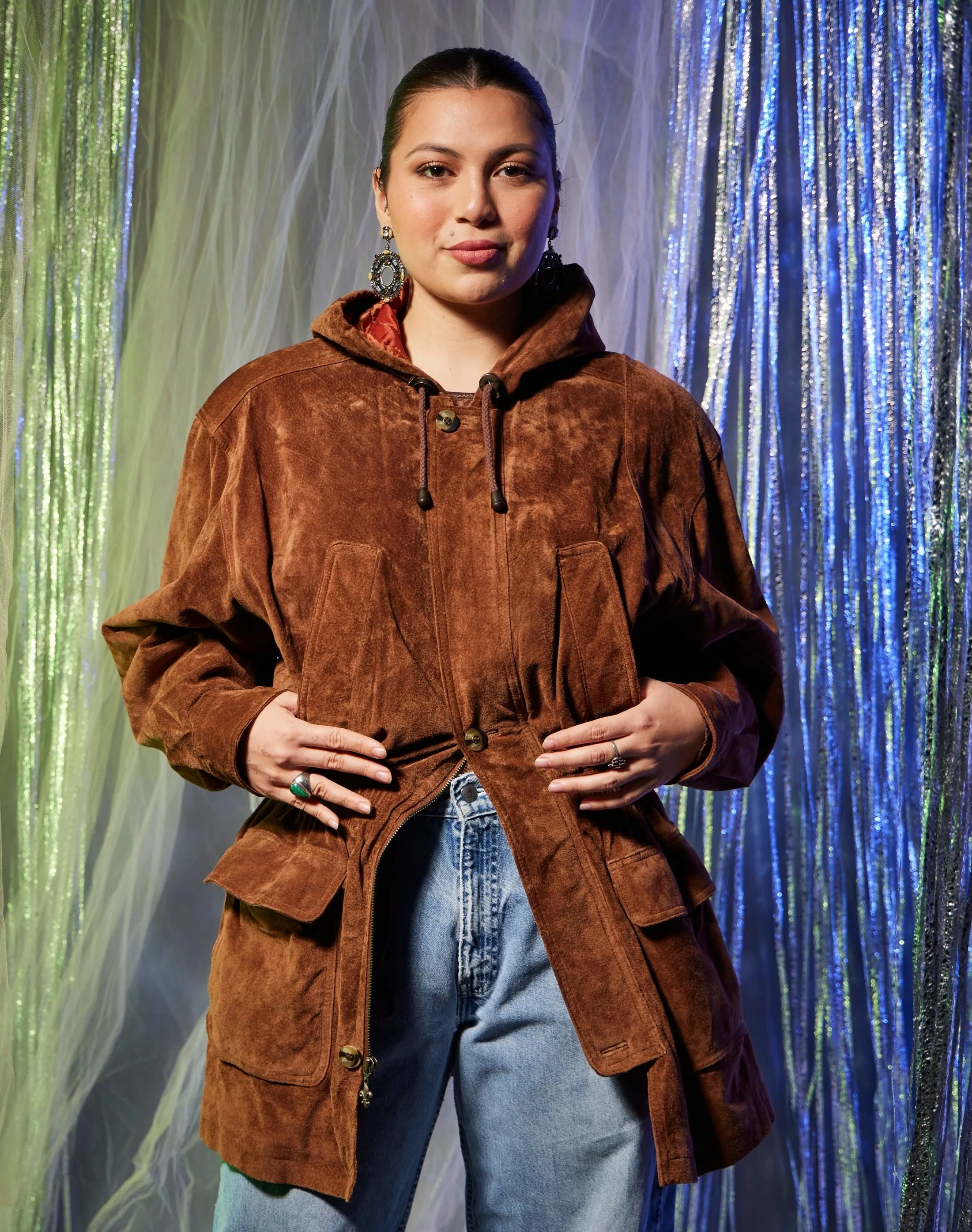 1990s Express Suede Parka