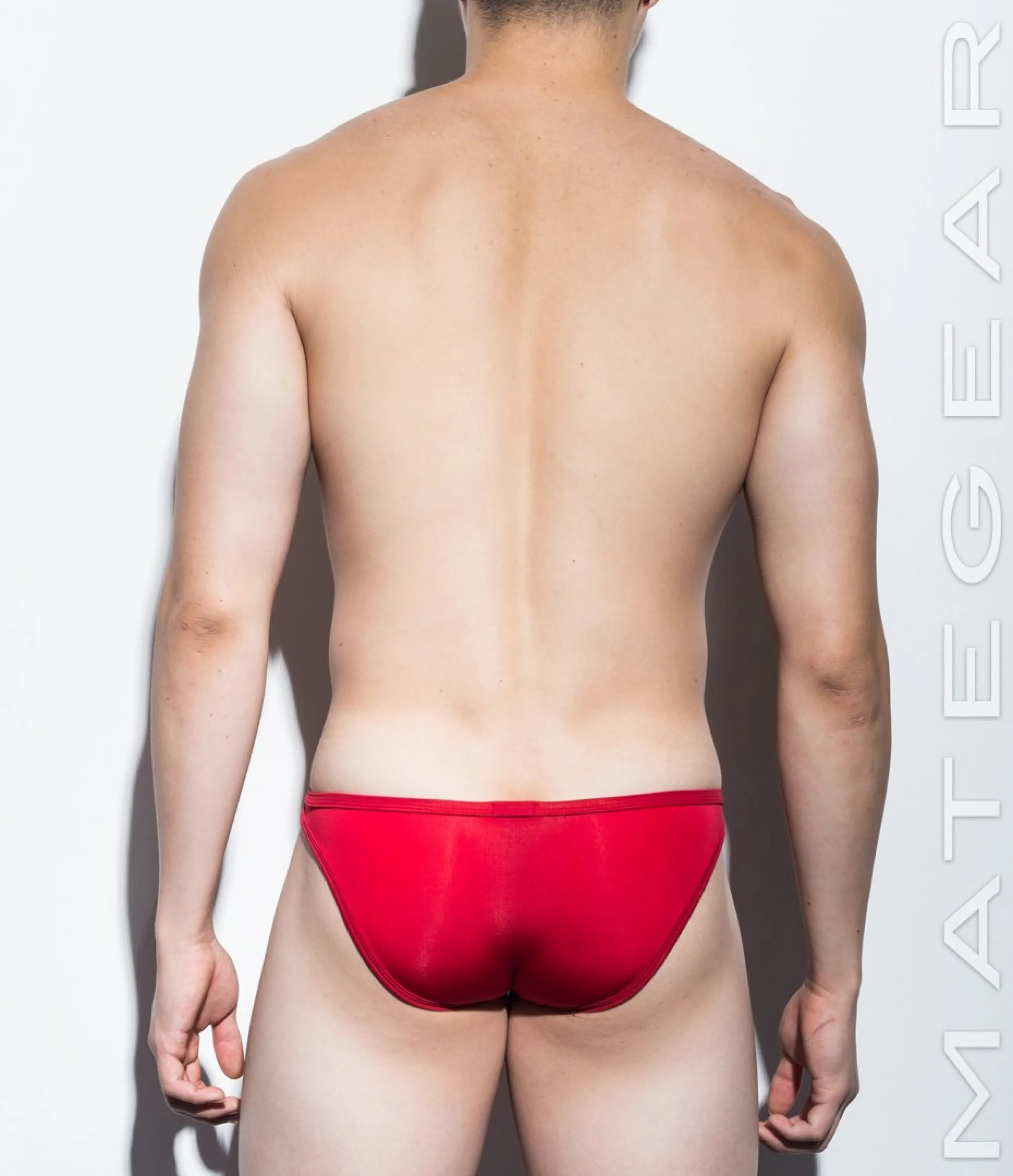[2pc/Pack] Sexy Men's Underwear Ultra Bikini Briefs - Nan Song (V-Front / Tapered Sides) (Ultra Thin Nylon Signature Series II)