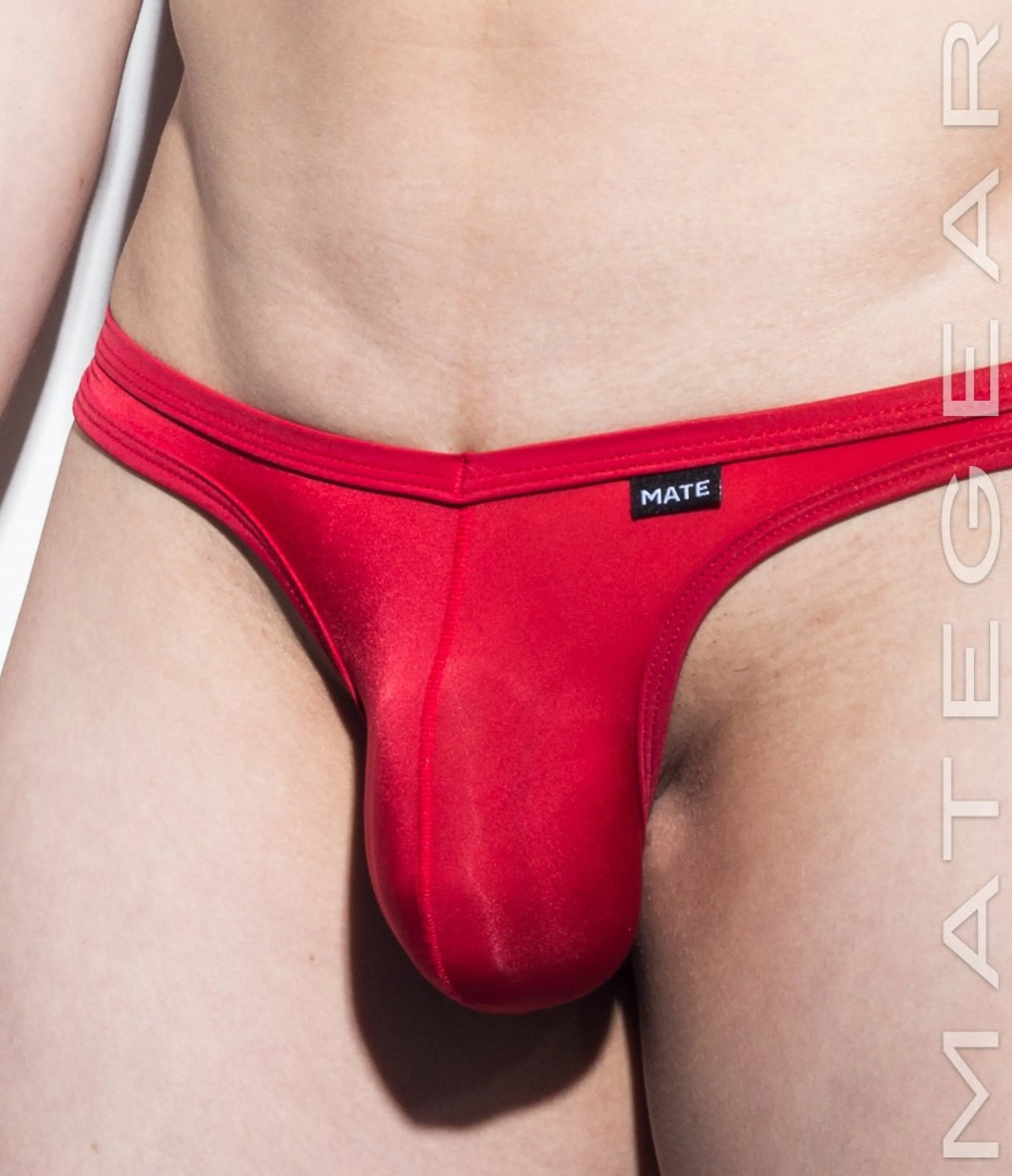 [2pc/Pack] Sexy Men's Underwear Ultra Bikini Briefs - Nan Song (V-Front / Tapered Sides) (Ultra Thin Nylon Signature Series II)