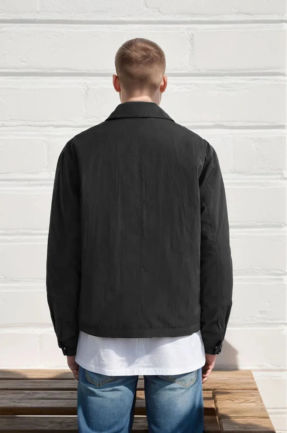 Alex Quilted Coat | Stilvoller Gesteppten Herbstmantel für Herren