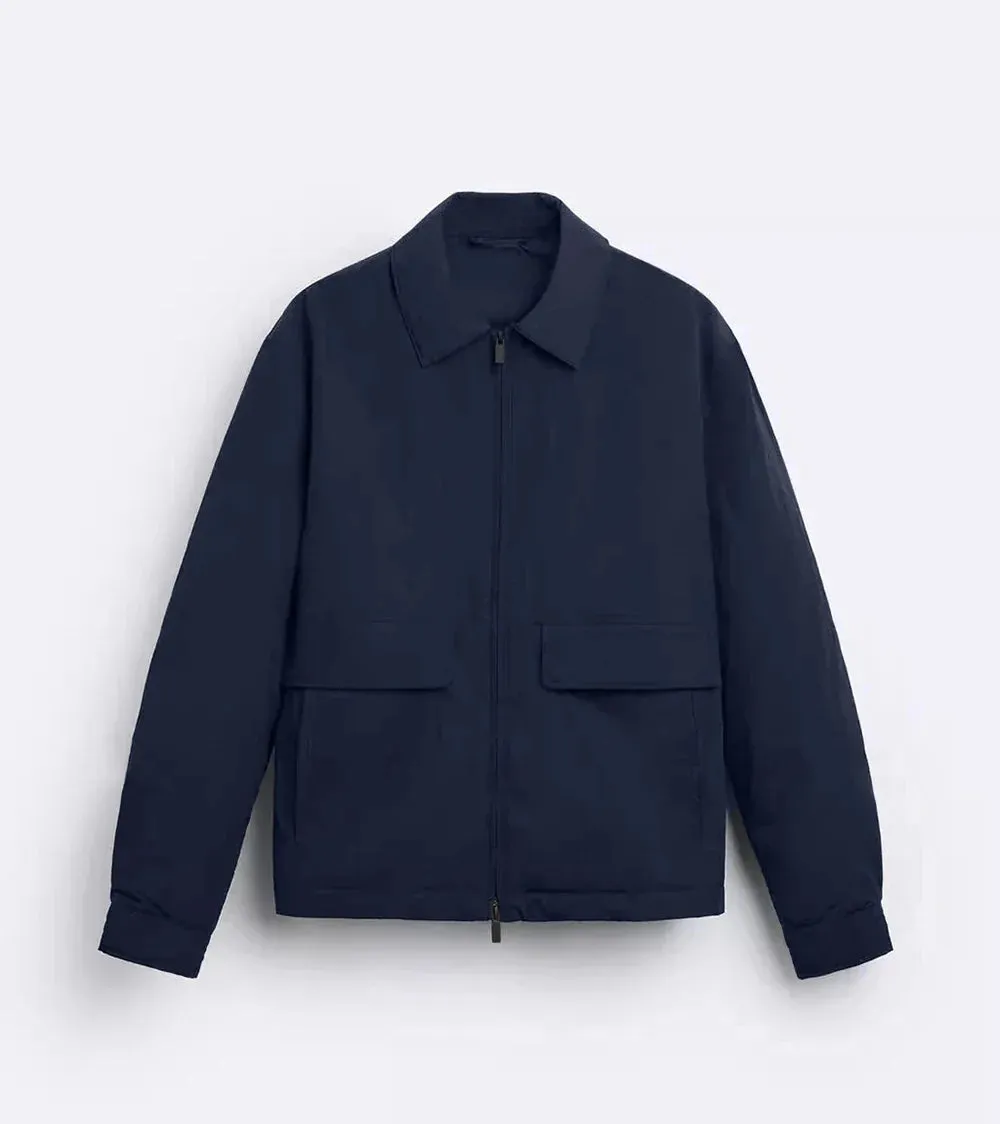 Alex Quilted Coat | Stilvoller Gesteppten Herbstmantel für Herren