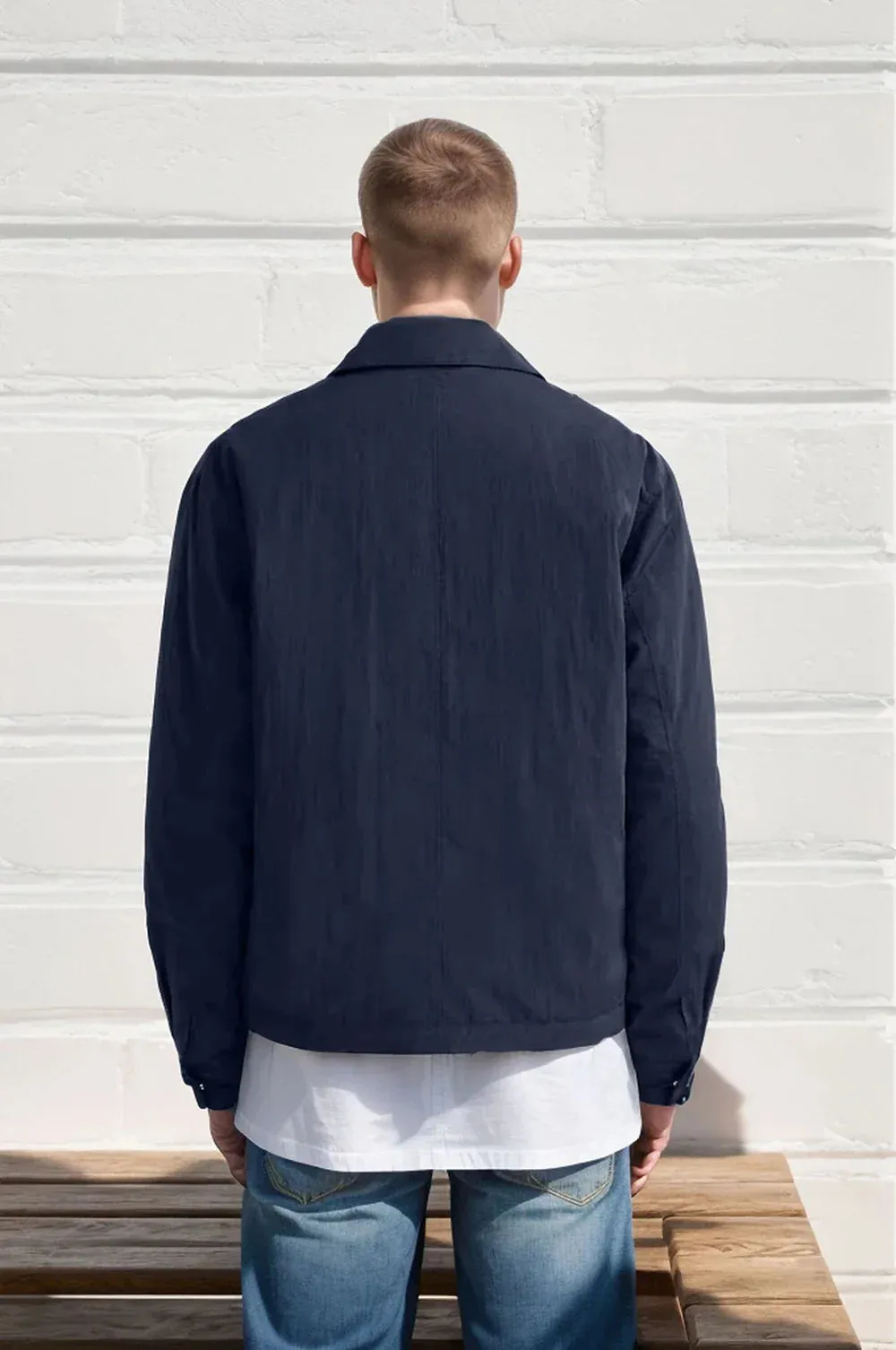 Alex Quilted Coat | Stilvoller Gesteppten Herbstmantel für Herren