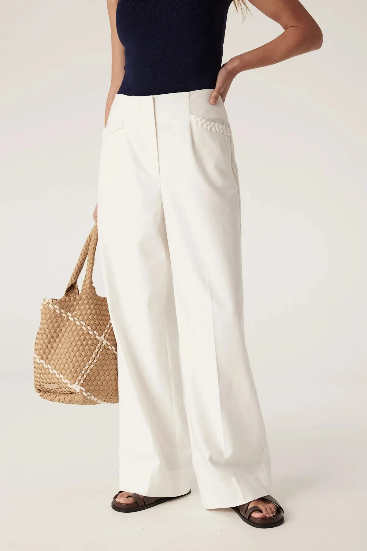 Alison High Waist Suit Pant