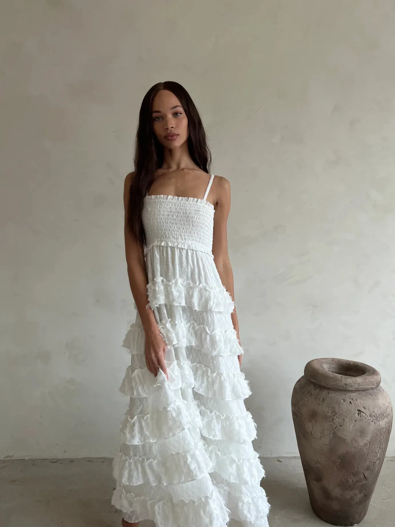 Beyond the Beach Paris Ruffle Dress