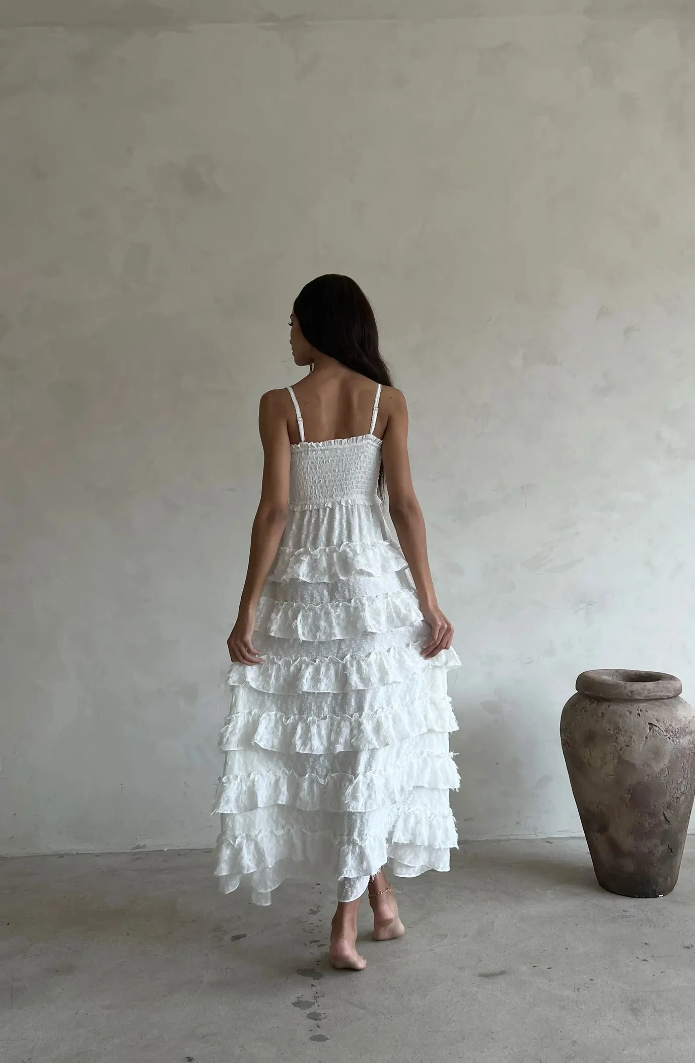 Beyond the Beach Paris Ruffle Dress