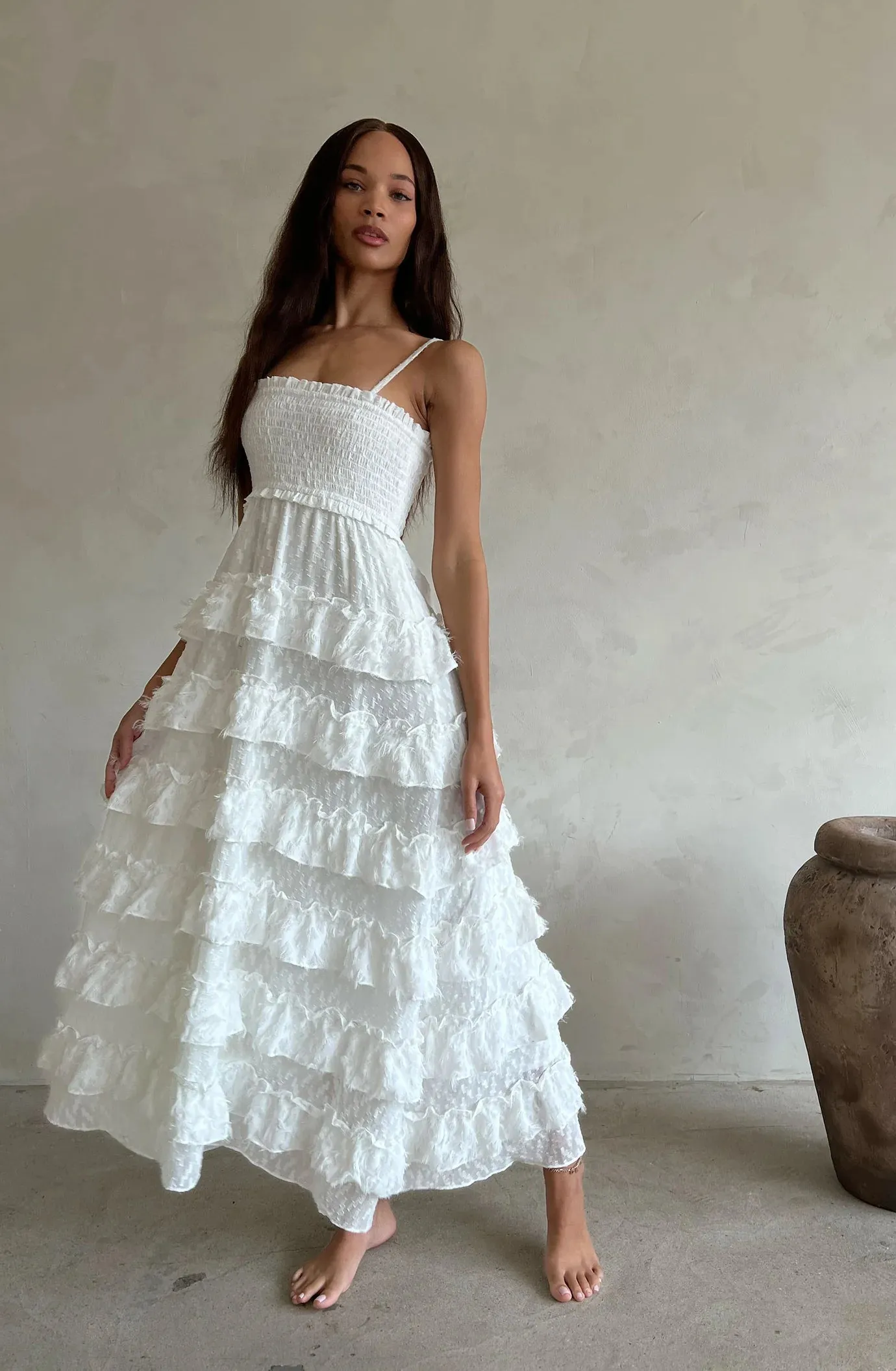 Beyond the Beach Paris Ruffle Dress