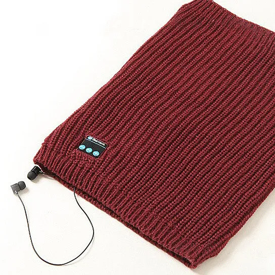 Bluetooth Beauty Reversible Infinity Scarf 2 In1 Fashion And Function