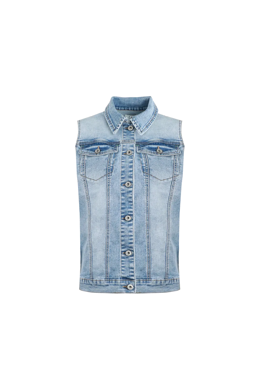 Briella gilet | Denim Mid Blue