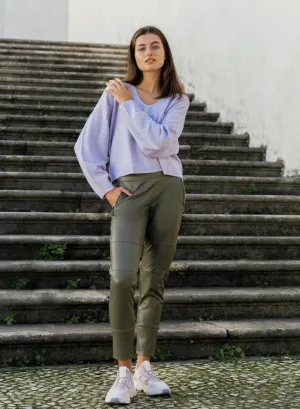 Candy Vegan Leather Jogger Pant