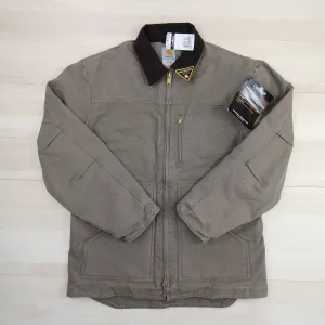 Carhartt C61 MUS (mushroom) Sherpa Lined Sandstone Ridge Coat NWT Medium