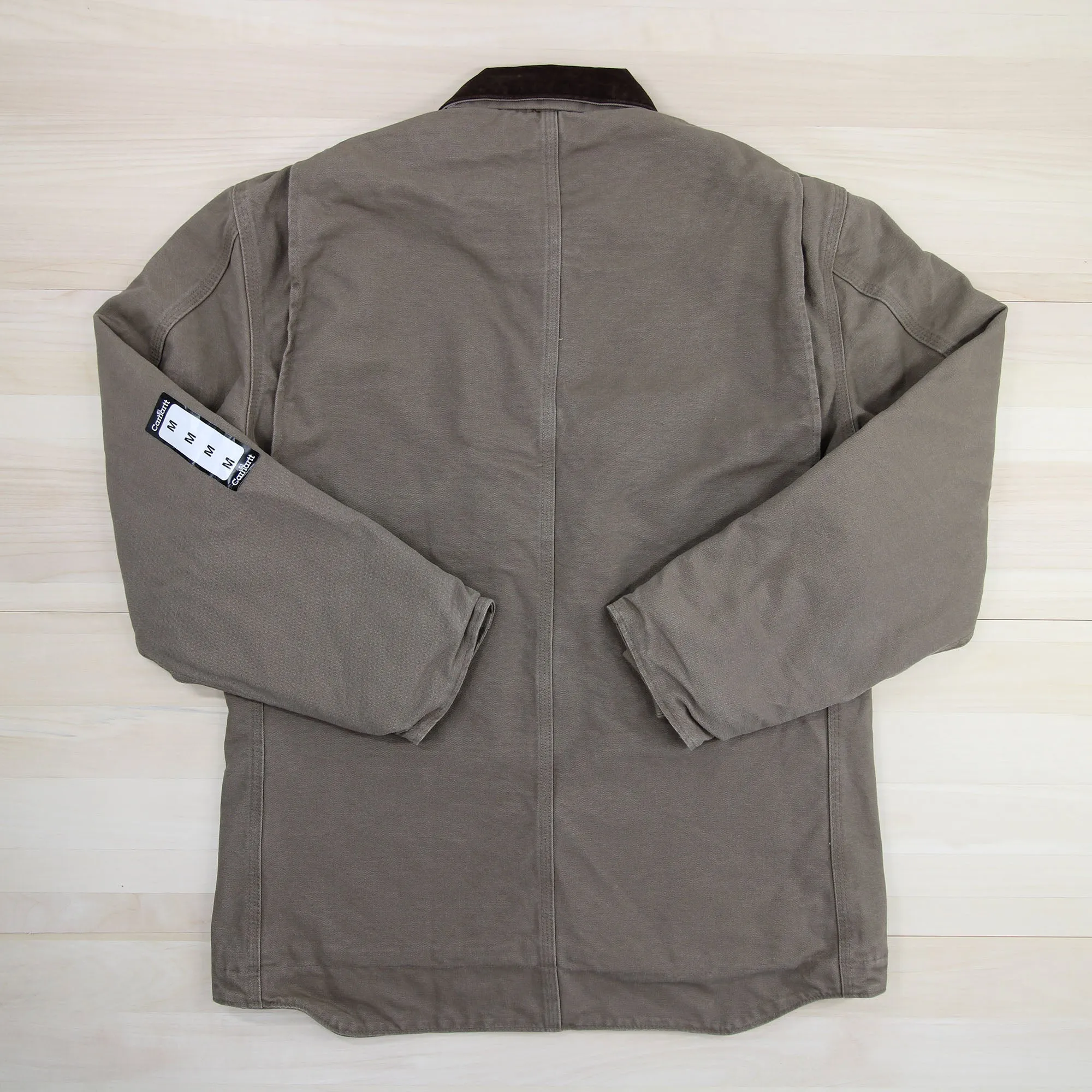 Carhartt C61 MUS (mushroom) Sherpa Lined Sandstone Ridge Coat NWT Medium