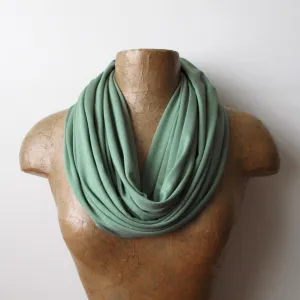 CELADON GREEN Infinity Scarf