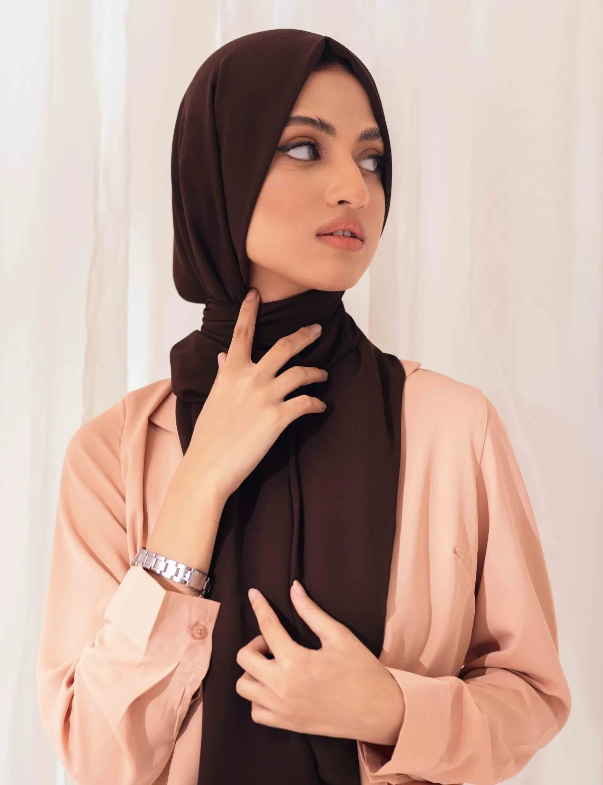 Chiffon Bubble - Coffee
