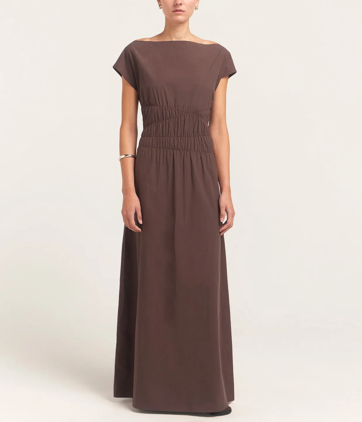 Costa Dress in Chocolate