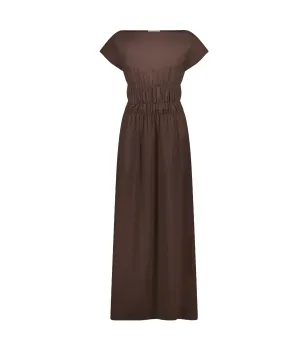 Costa Dress in Chocolate