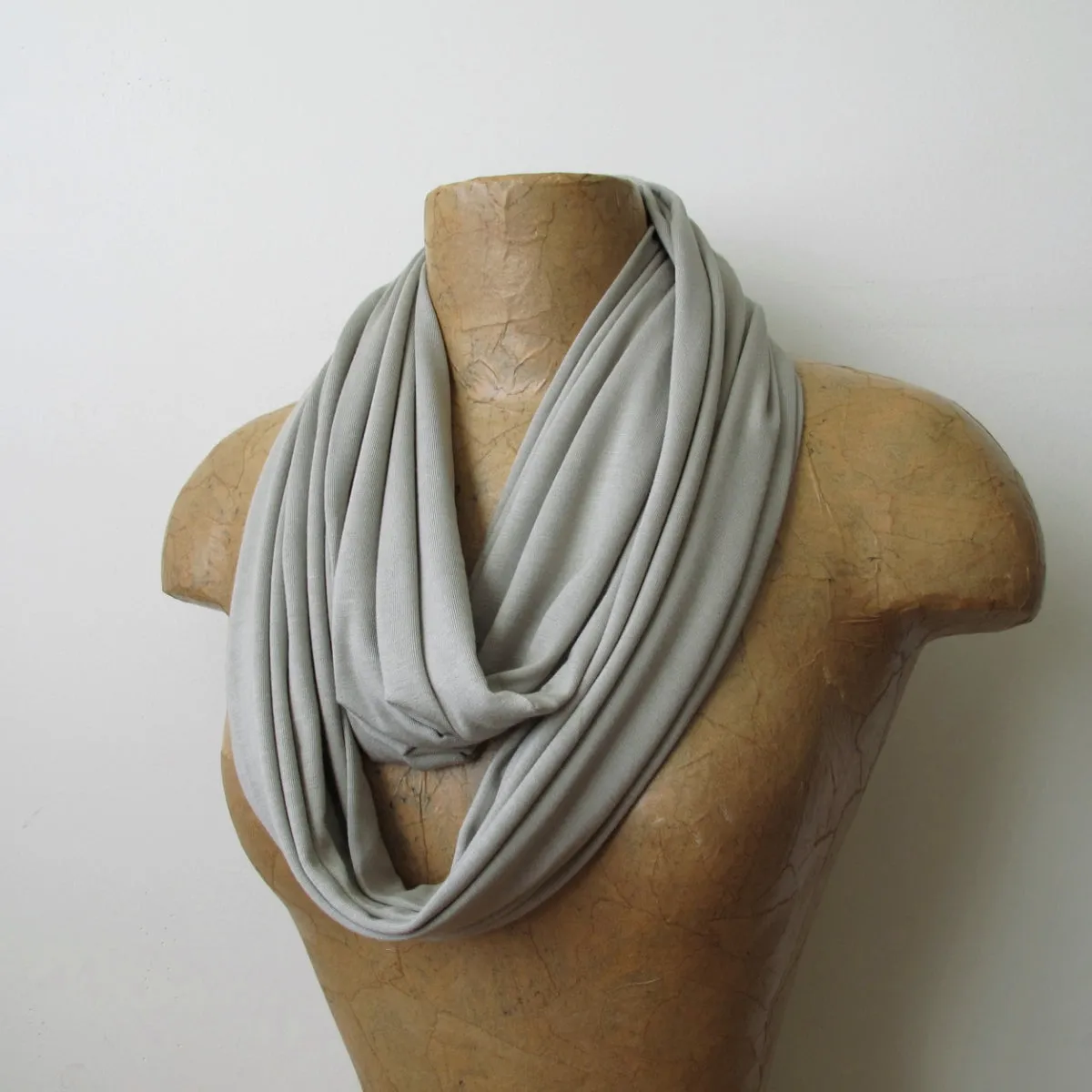 DUSTY SAGE GREEN Infinity Scarf