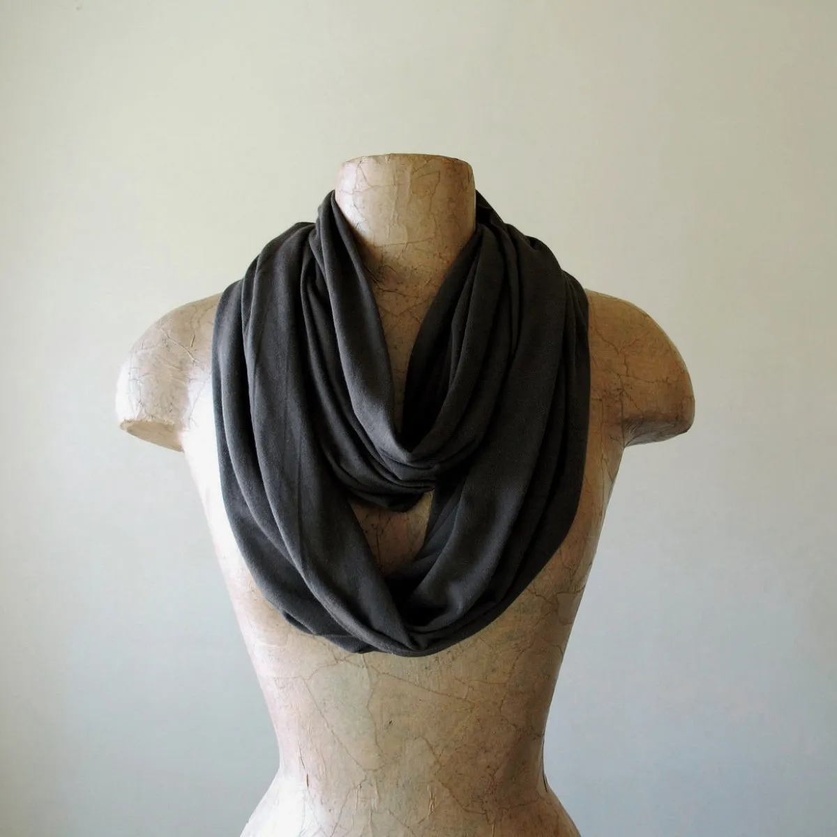 ESPRESSO BROWN Infinity Scarf