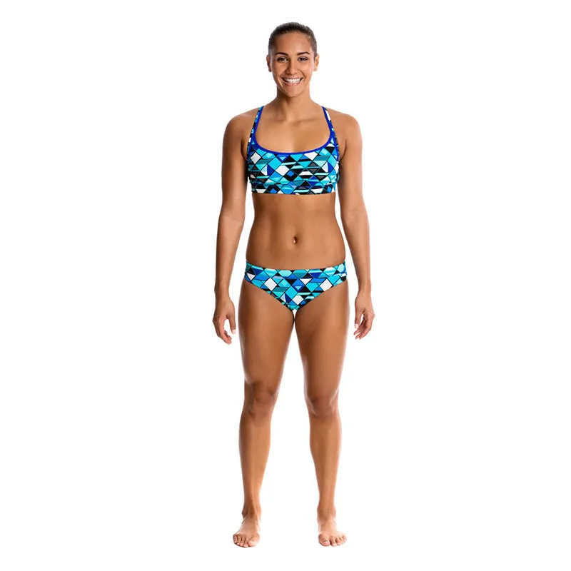 Funkita - Blue Steel - Ladies Bikini Sports Brief