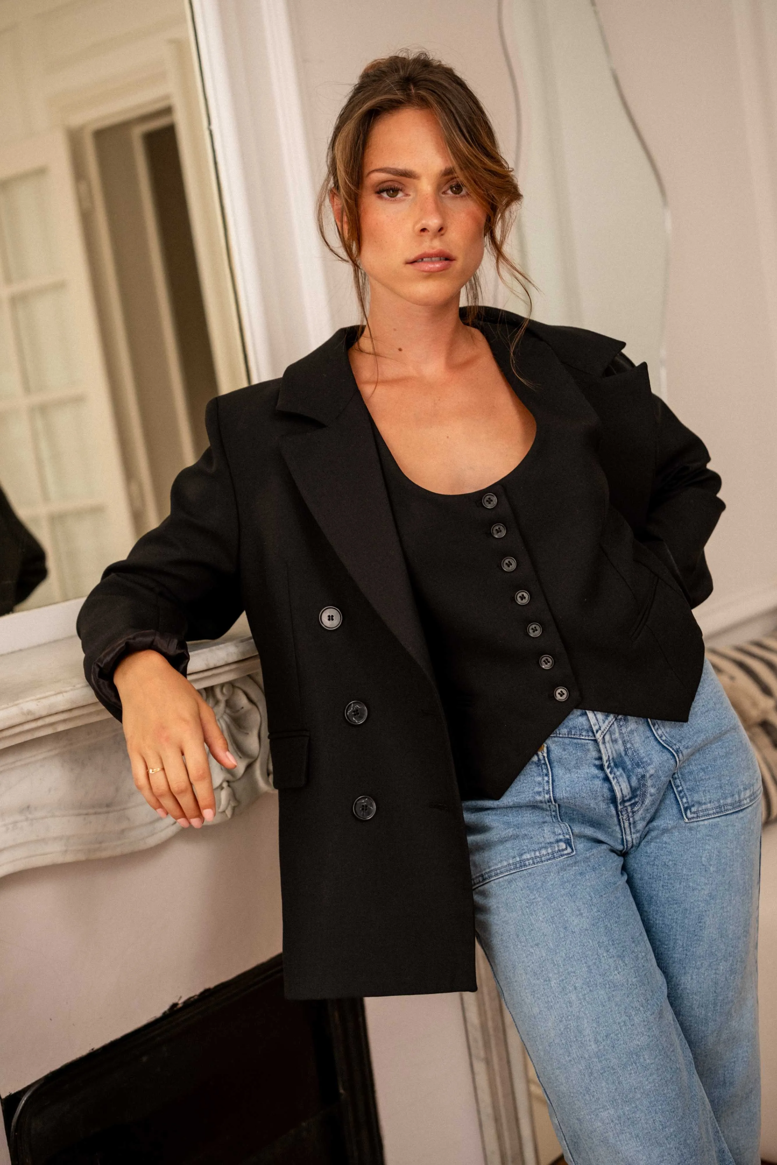 Gilet Georges - Noir