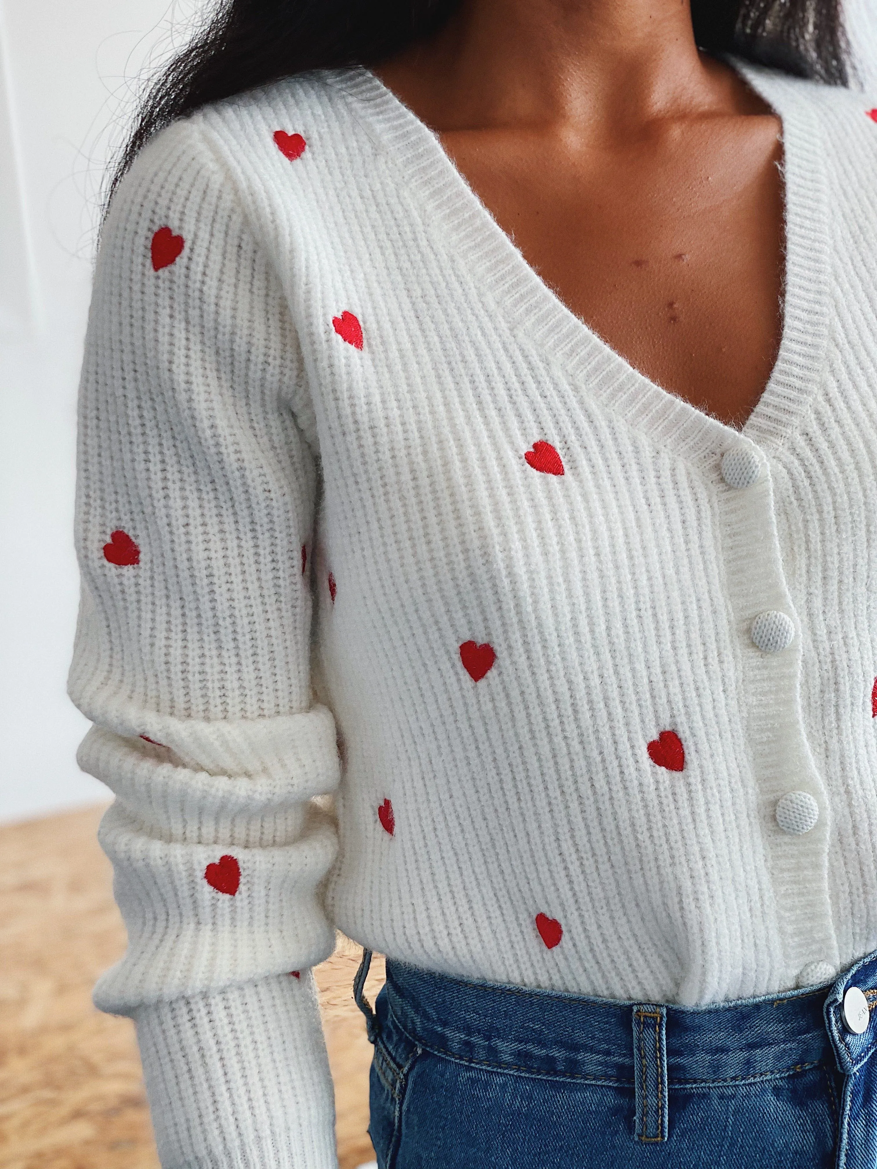 Gilet Petit Coeur