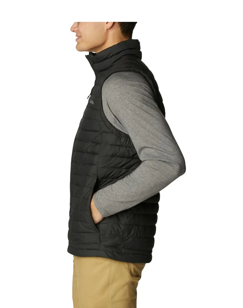GILET SILVER FALLS UOMO CON ORLO REGOLABILE - NERO