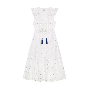 Giselle Women's Maxi Dress Confetti Swiss Dot