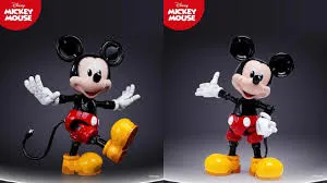 HBF001 Mecha Mickey Mouse Classic Ver. Alloy Metal Action Figure