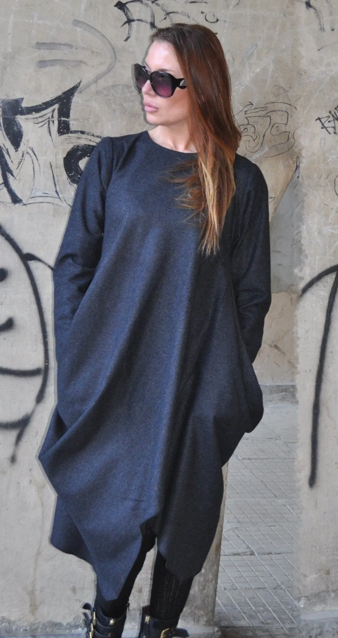 HOLLY Poncho Dress
