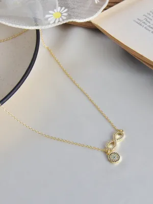 Infinity Evil Eye Nazar Necklace