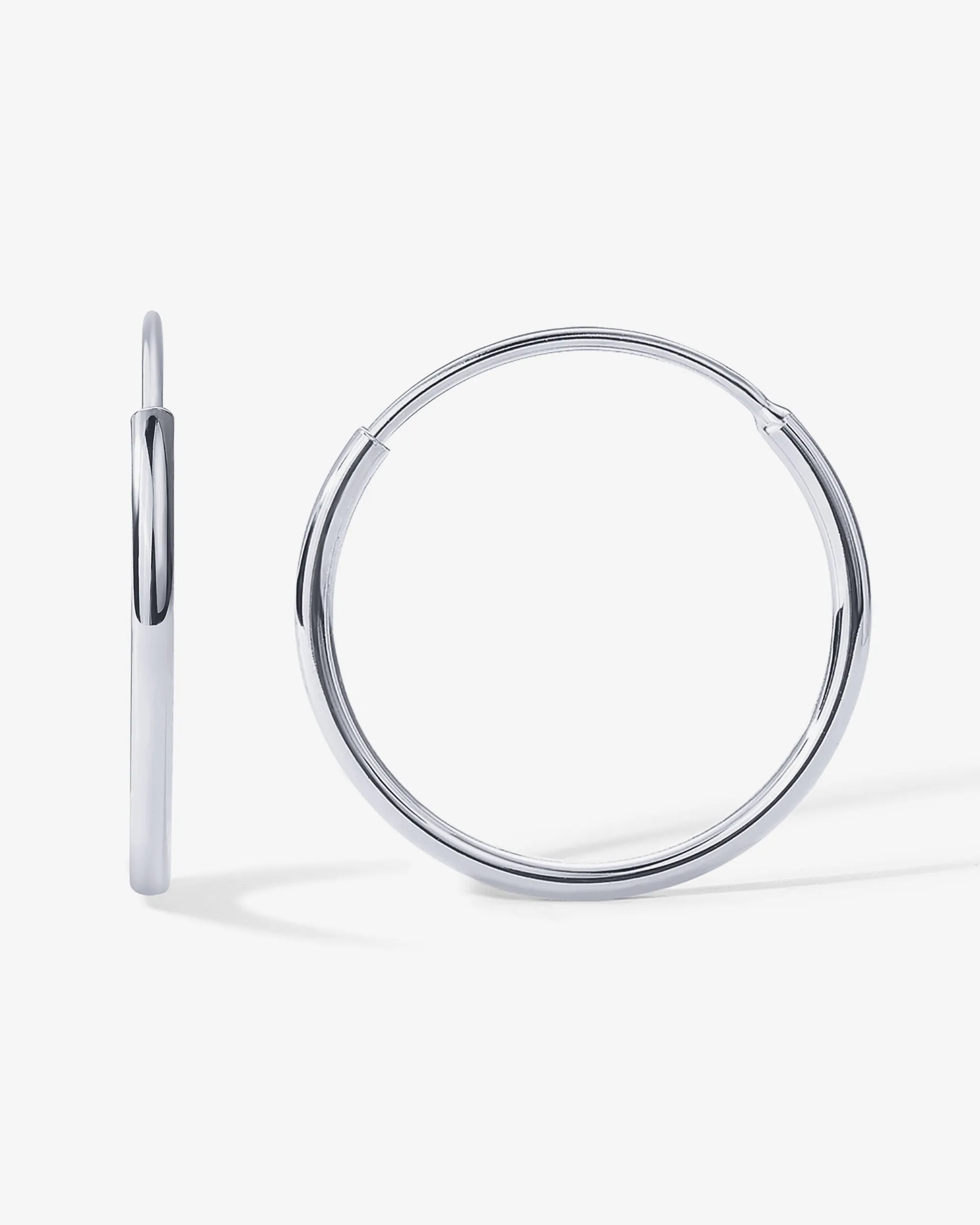 Infinity Hoop Earrings