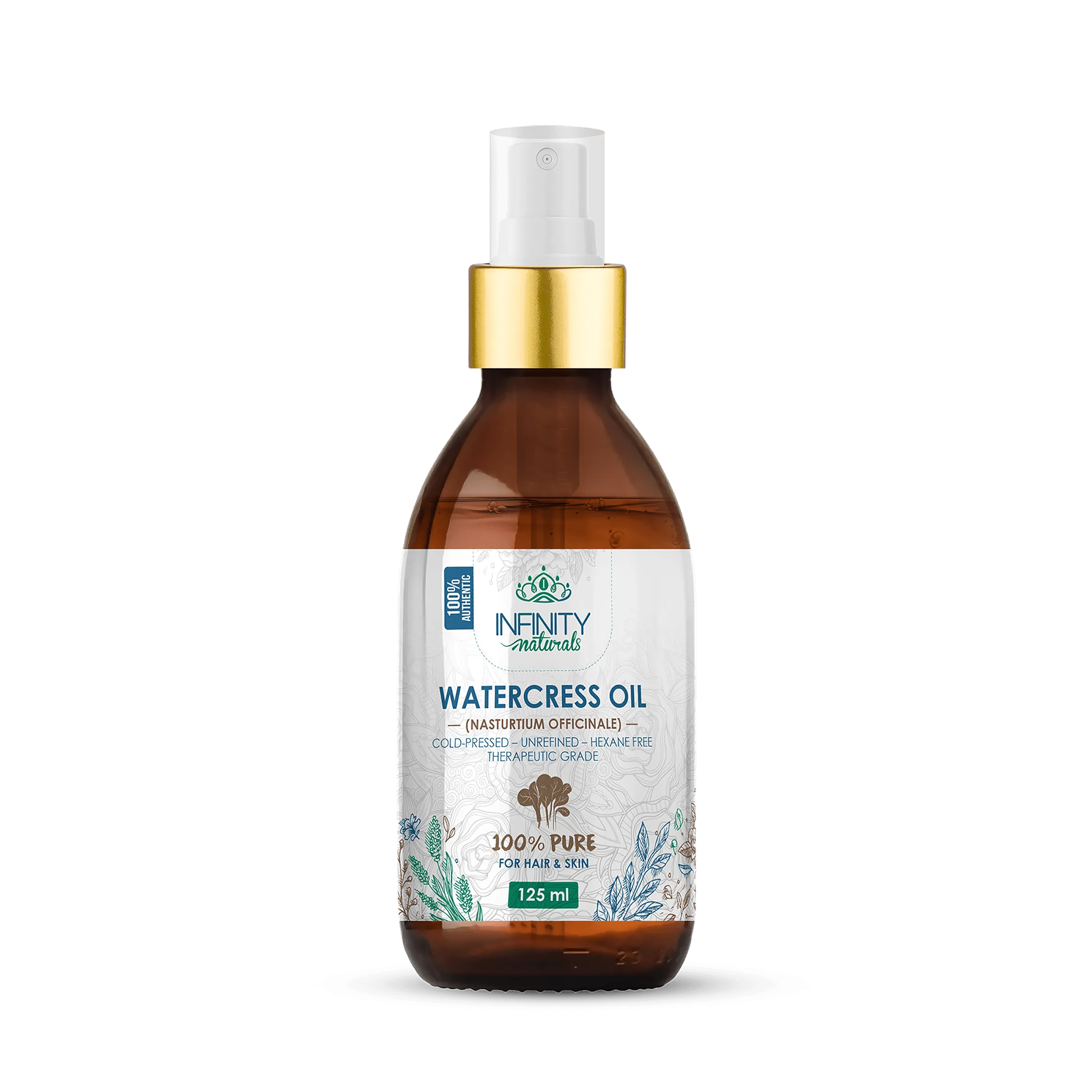 Infinity Naturals !00% Pure Watercress Oil ( Hair & Skin )