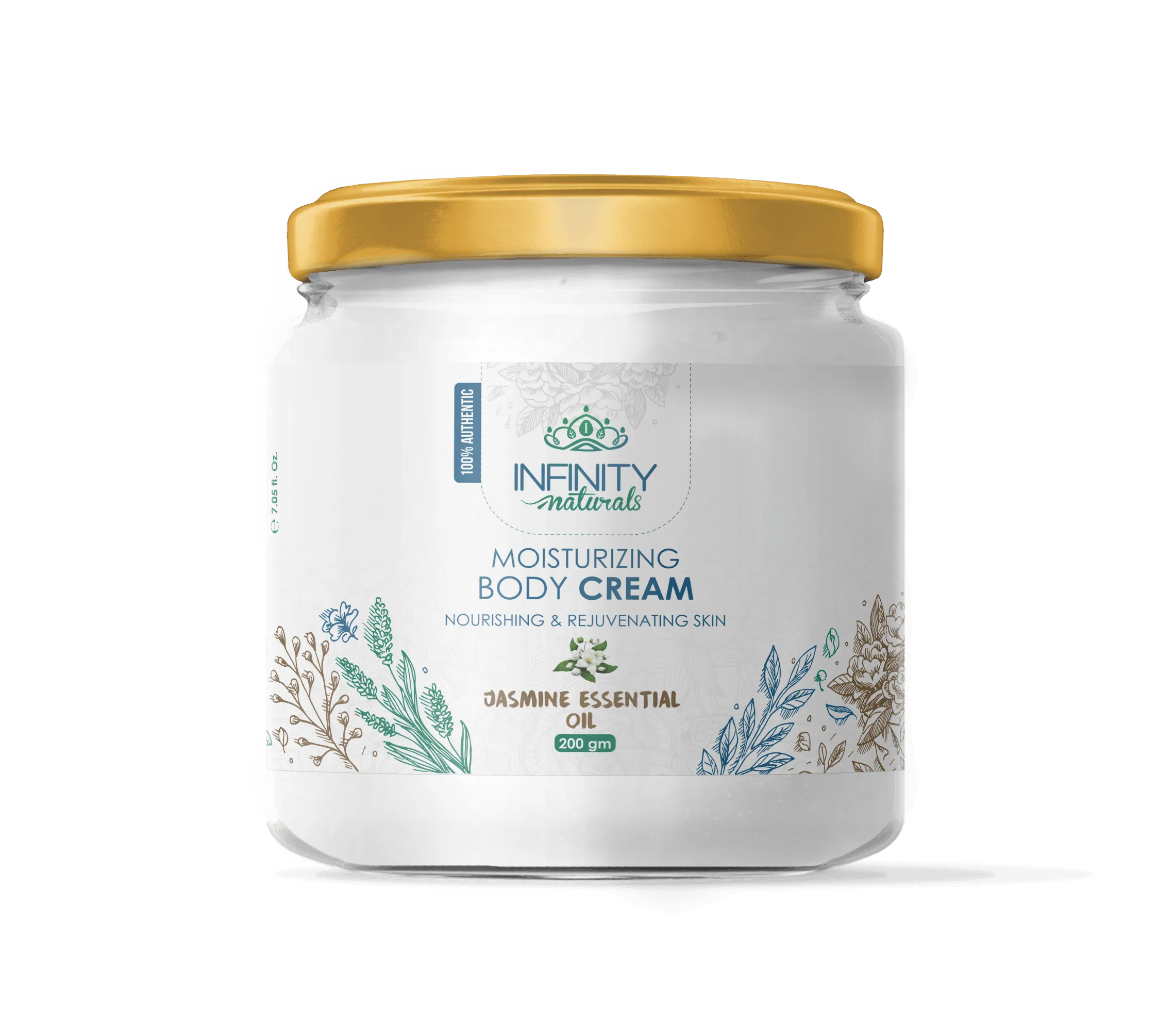 Infinity Naturals Moisturizing  Body Cream Jasmine Essential Oil
