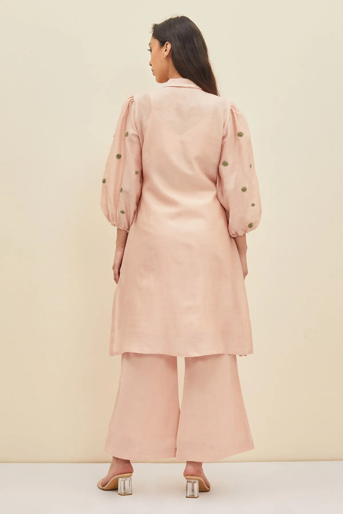 Jacket Style Floral Dress