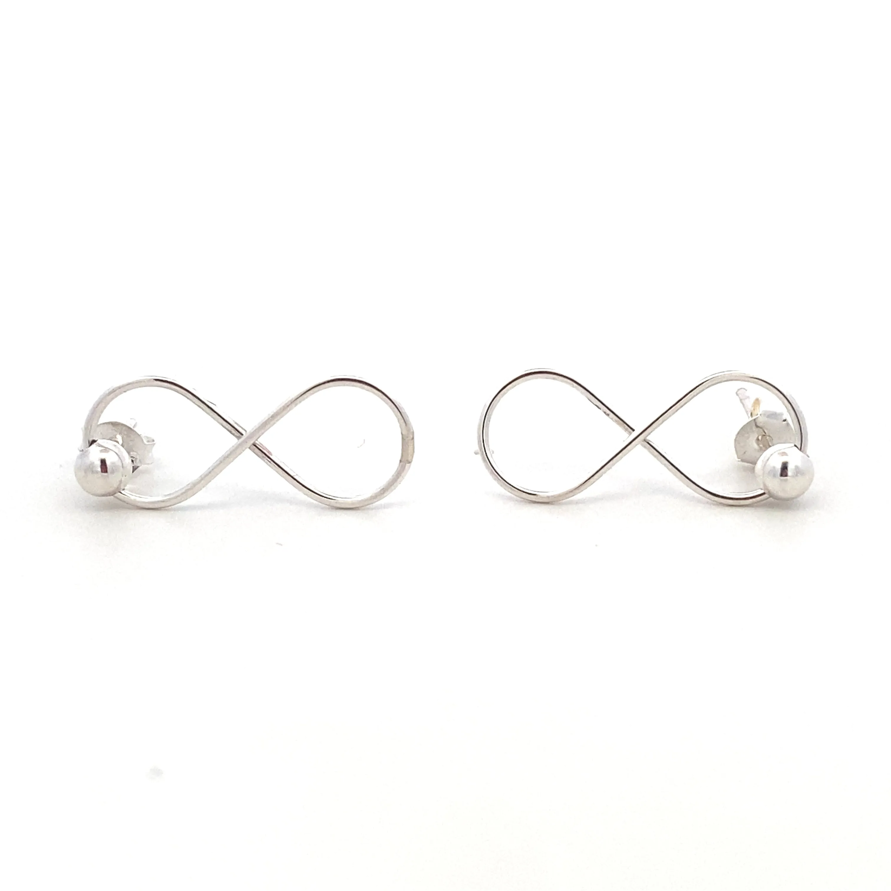 Kidney Ear Wire Infinity Earrings