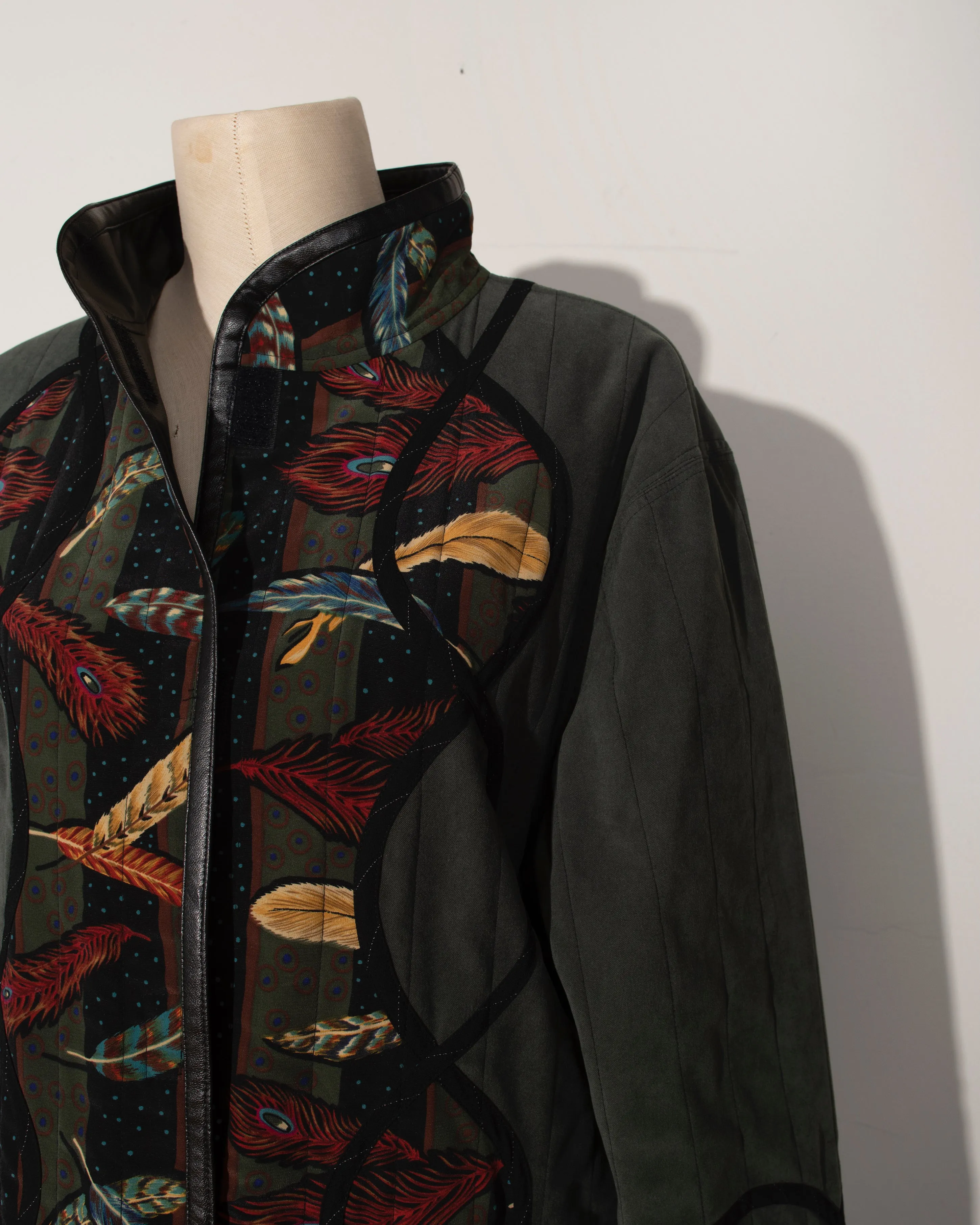 Koos Van Den Akker Quilted Reversible Coat