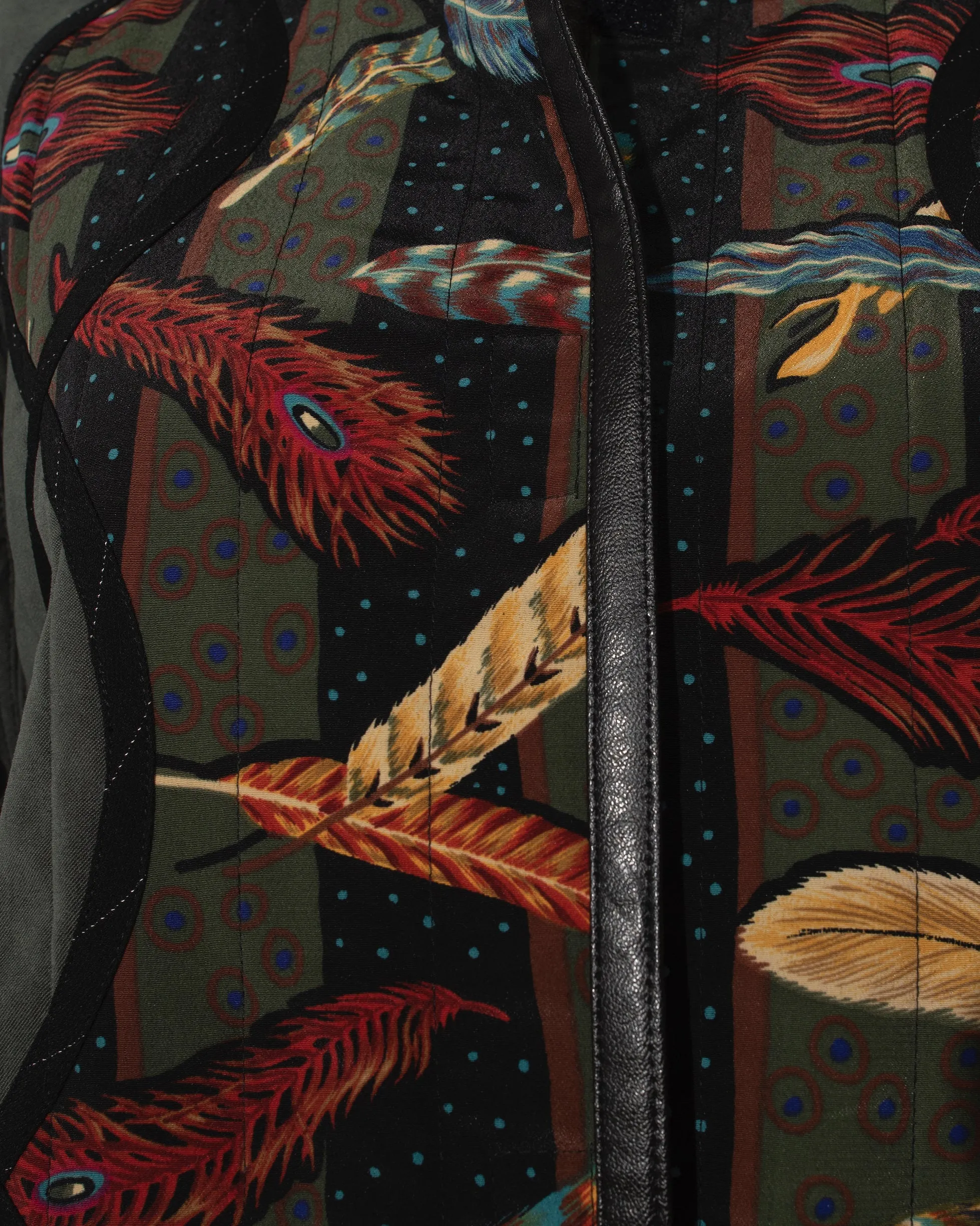 Koos Van Den Akker Quilted Reversible Coat