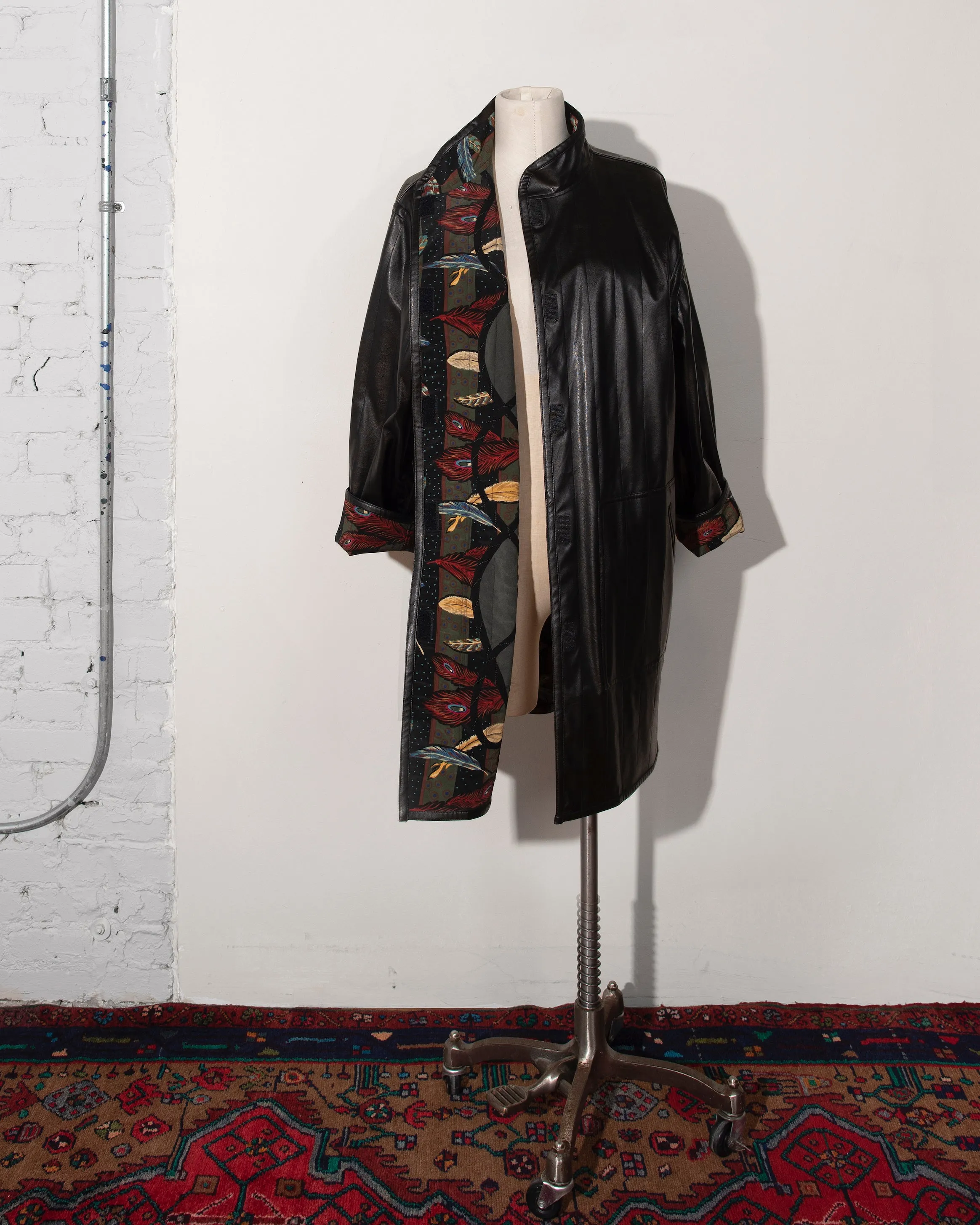 Koos Van Den Akker Quilted Reversible Coat