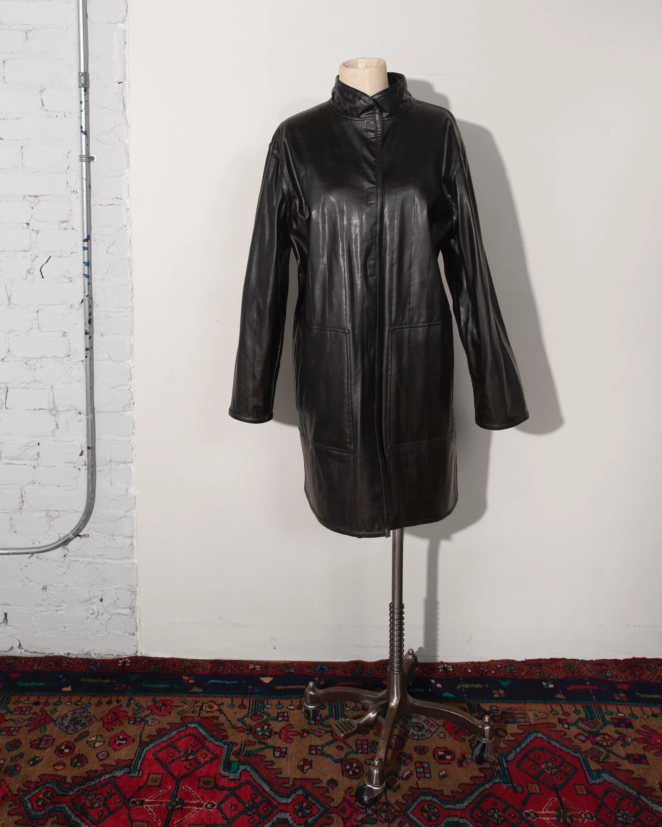 Koos Van Den Akker Quilted Reversible Coat