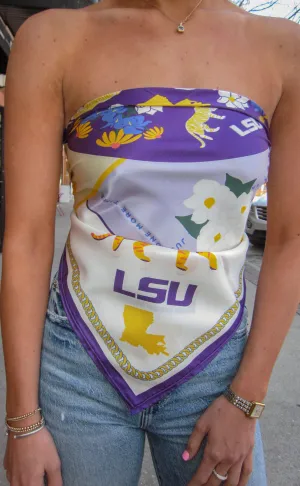 lsu scarf
