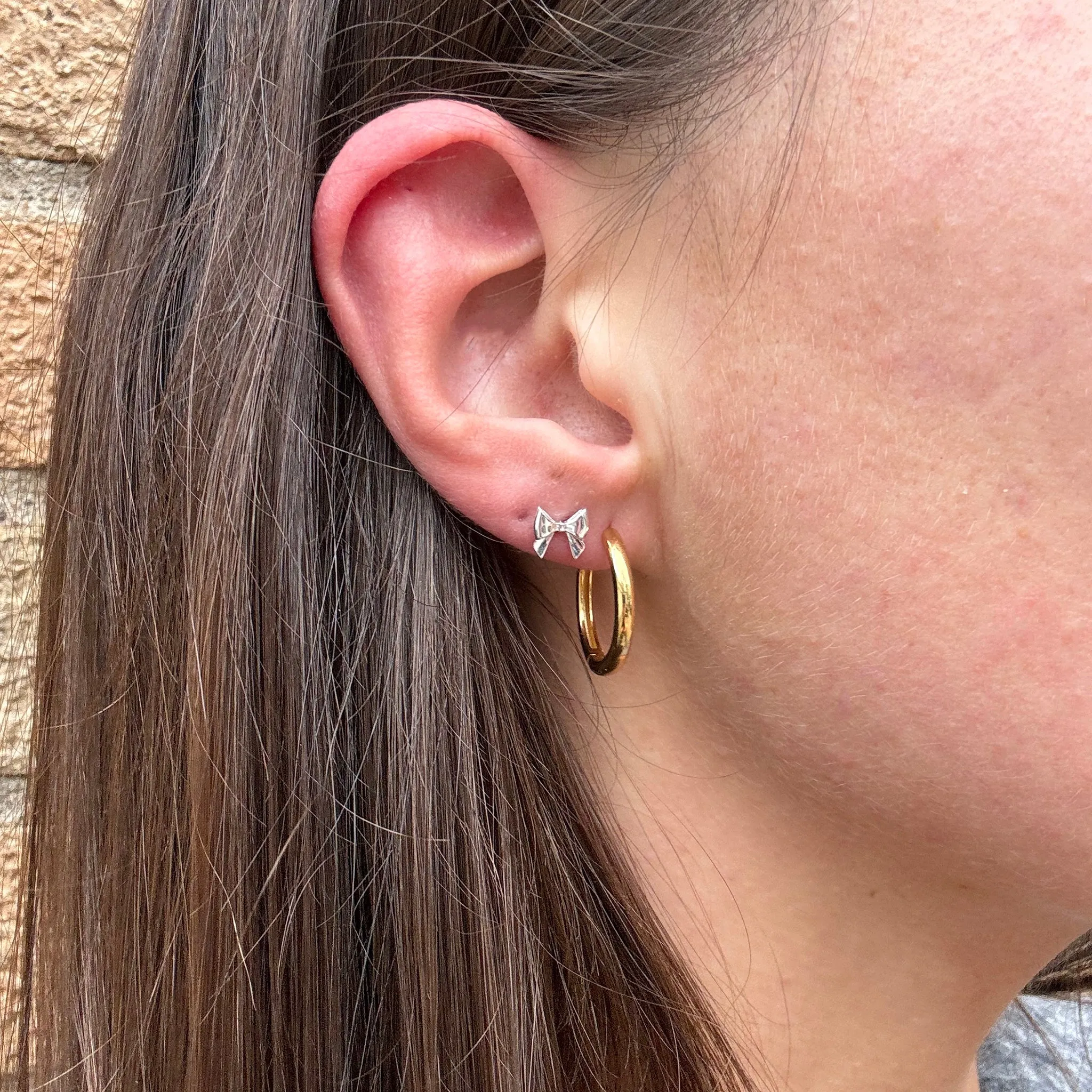 Maeve Huggie Hoops