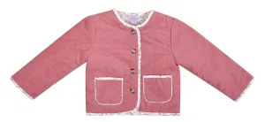 Marsala Rose Quilted Jacket