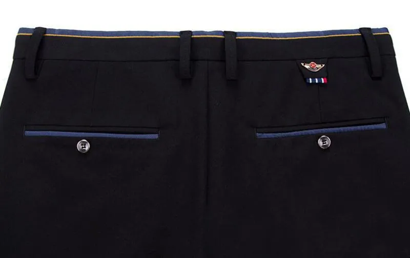 Men's Spring Casual Elastic Trousers