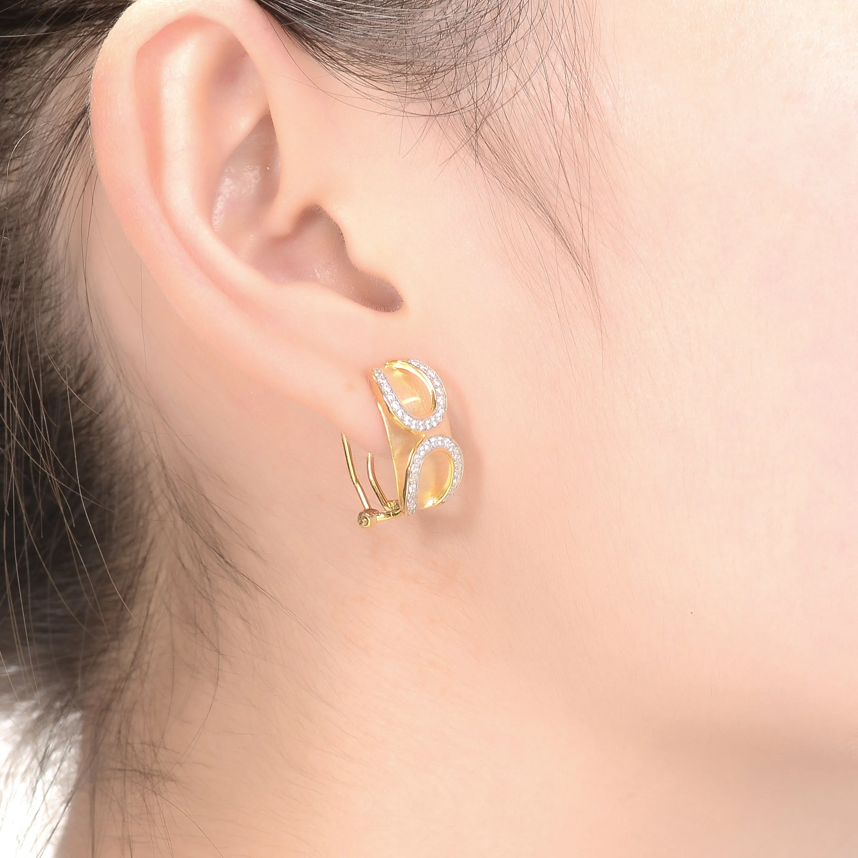 Monfort Eternal Huggie Earrings