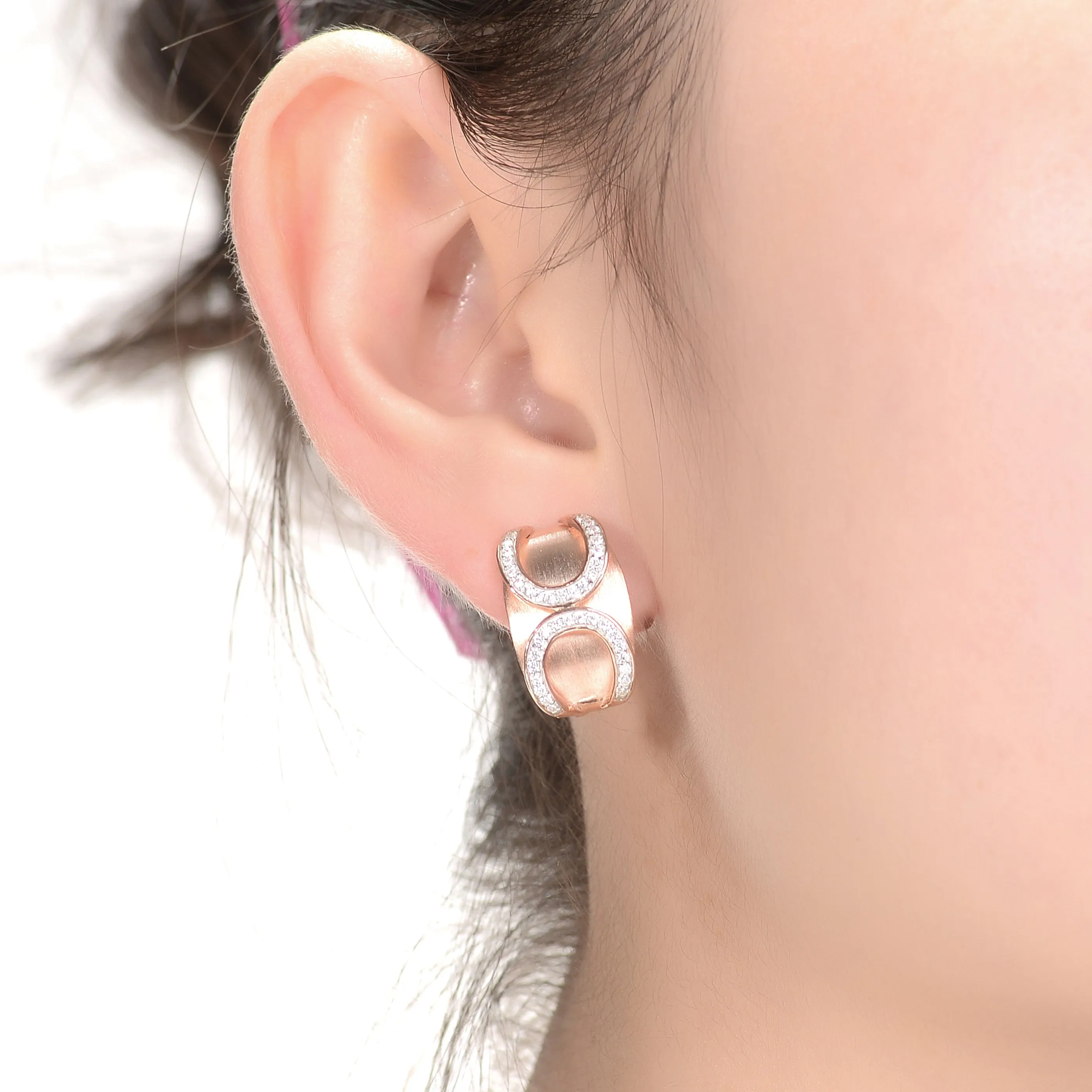 Monfort Eternal Huggie Earrings