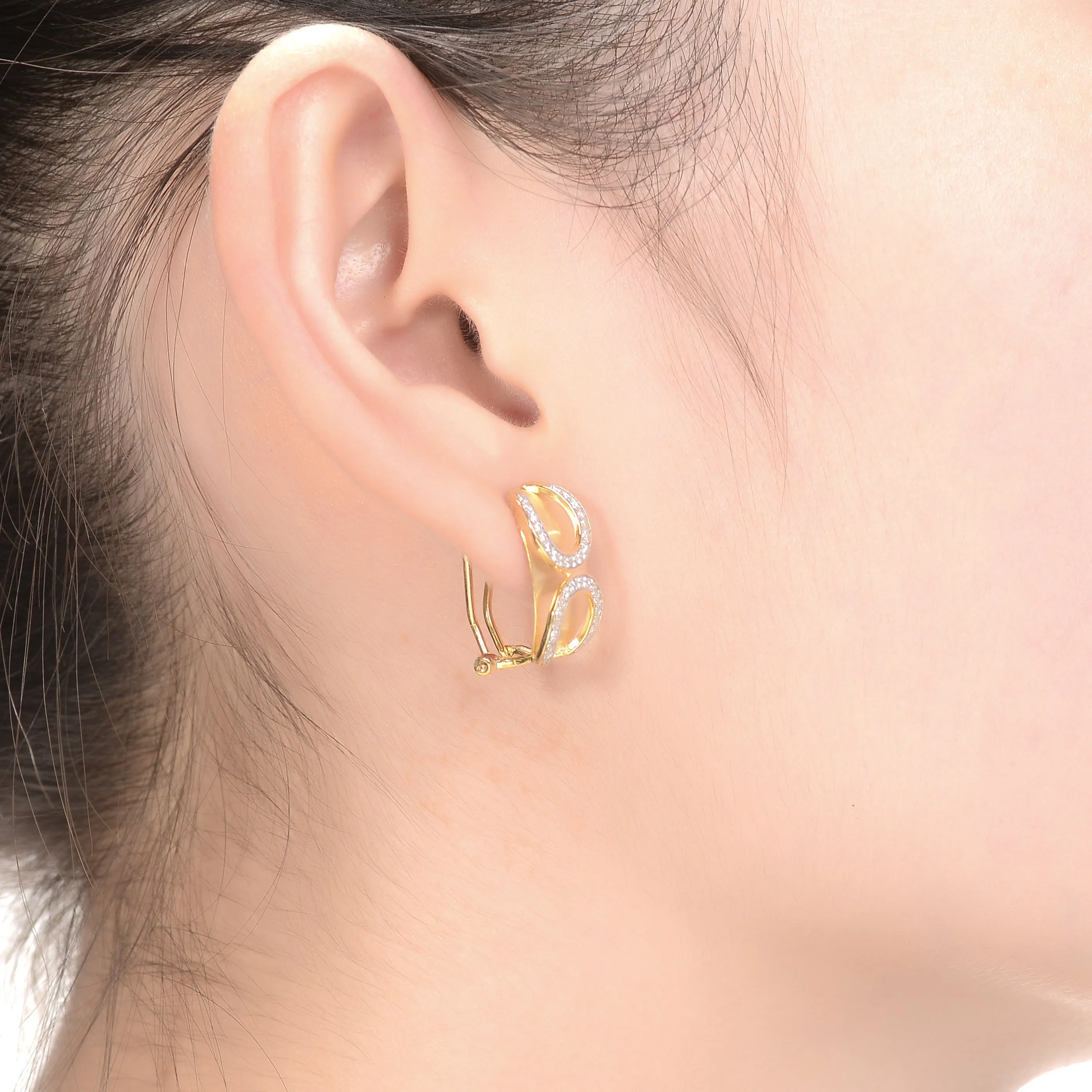 Monfort Eternal Huggie Earrings