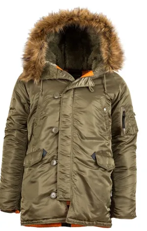 N-3B Slimfit Parka (MJN31210C1) Gen1