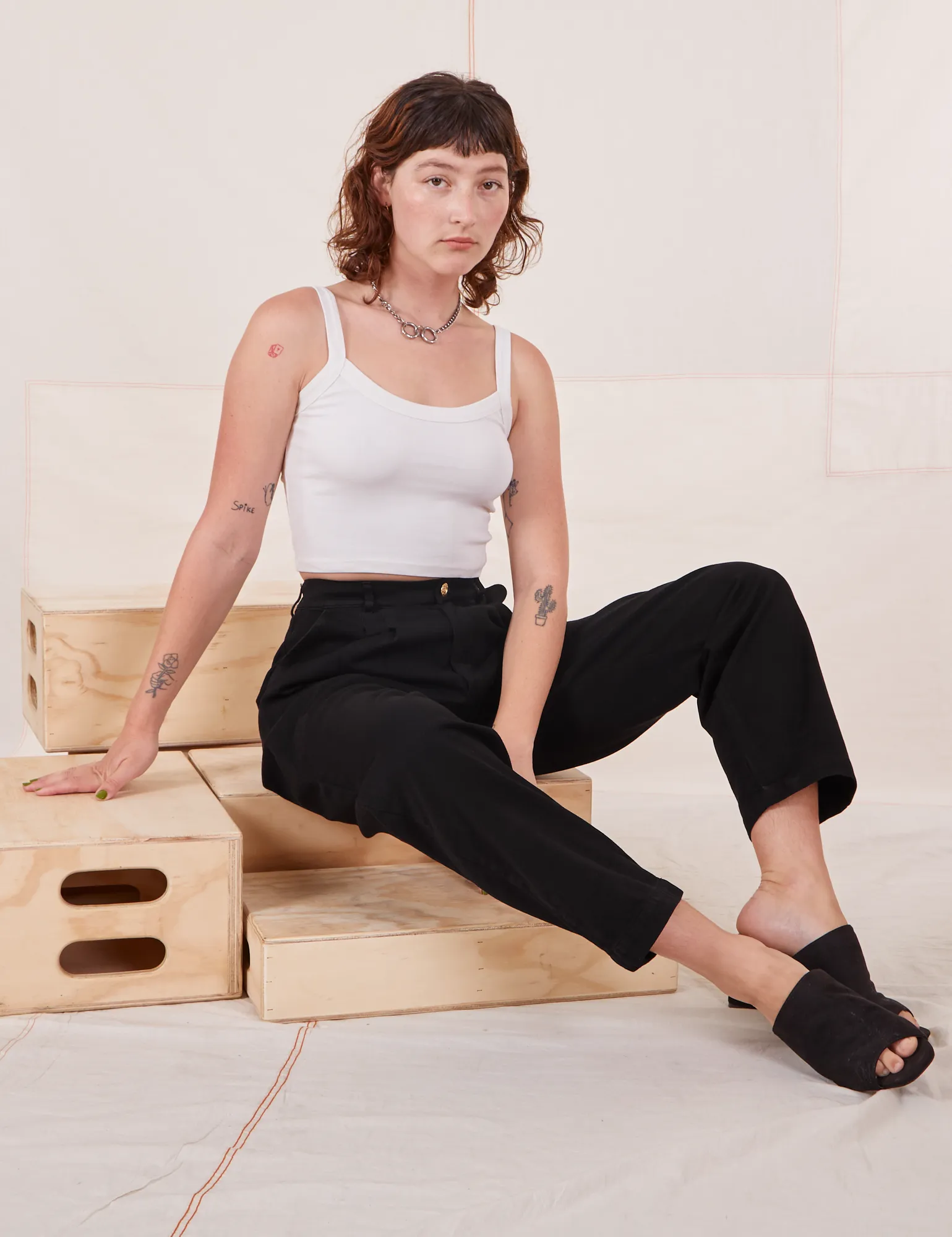 Organic Trousers - Basic Black