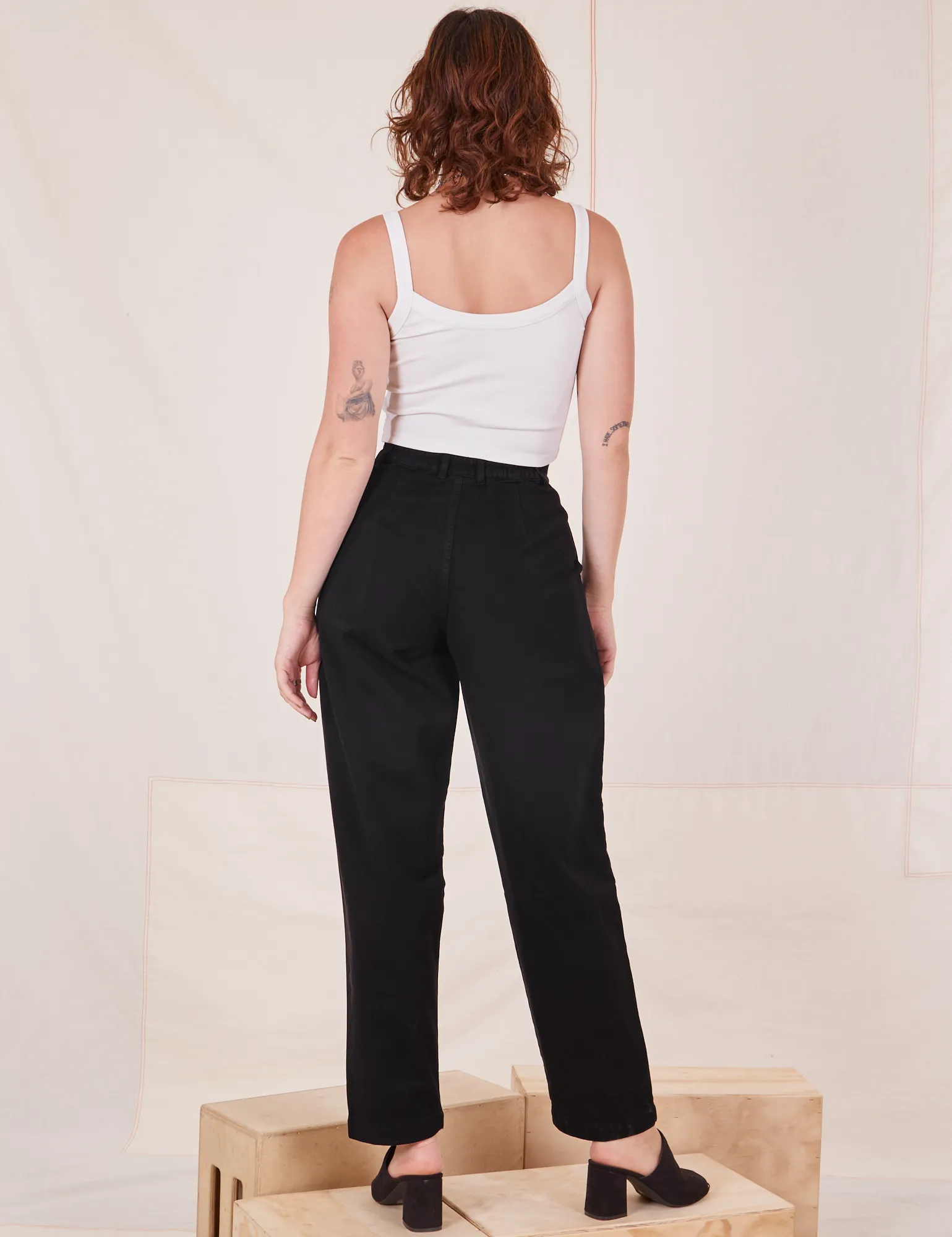 Organic Trousers - Basic Black