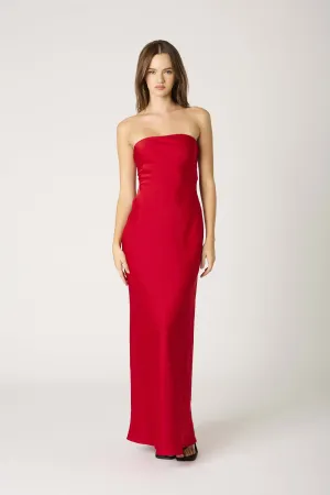 Paulina Strapless Maxi Dress